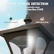 image 4 of Outsunny Outdoor Garden Solar Light with Base Freestanding Energy-saving Optical