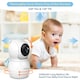 image 8 of HELLOBABY HB6049 4.3 Inch LCD Display Baby Monitor - White