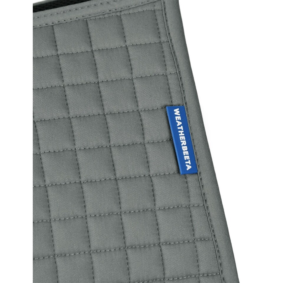 image 1 of Weatherbeeta Air-Tec Horse Dressage Saddlepad | Grey | Grey | 24in x 22in | 1