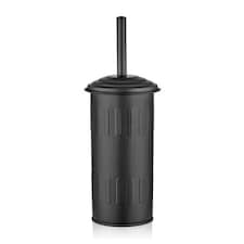 Black Toilet Brush And Holder