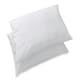 image 3 of Terry Towel Waterproof Water Resistant Non Noisy Pillow Protectors 2PK Zippered Closing | White