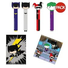 Batman The Joker Party Favours Set (Pack of 24) - Multicoloured - One Size