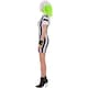 image 4 of Beetlejuice Halloween Costume Dress - Black/White - M M