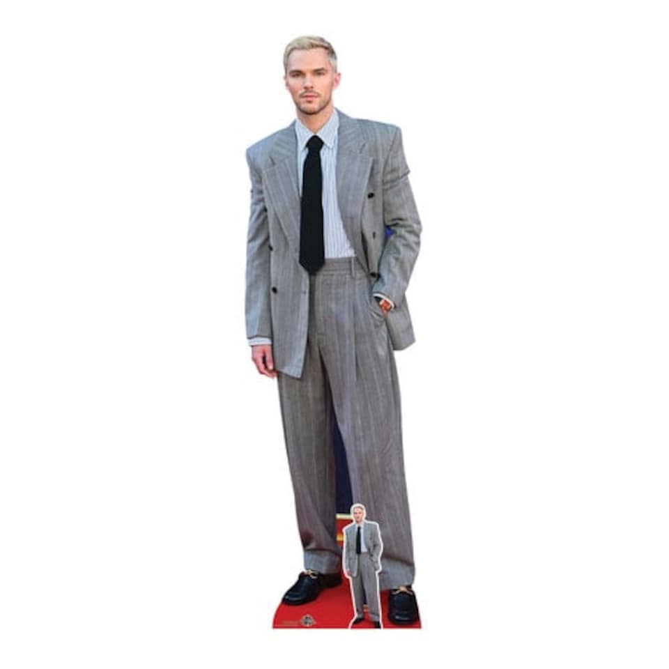 image 1 of Nicholas Hoult Lifesize Cardboard Cutout 191cm
