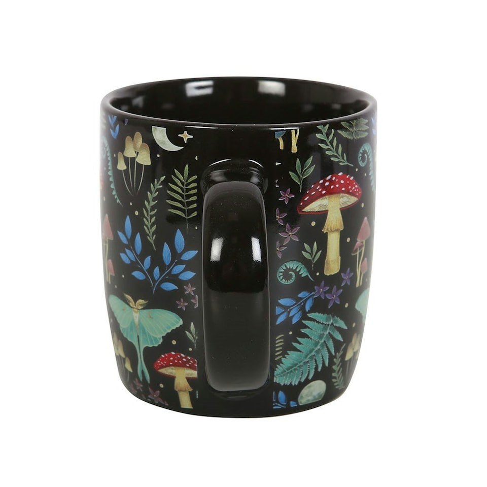 image 1 of Something Different Dark Forest Mug - Black/Multicoloured - One Size