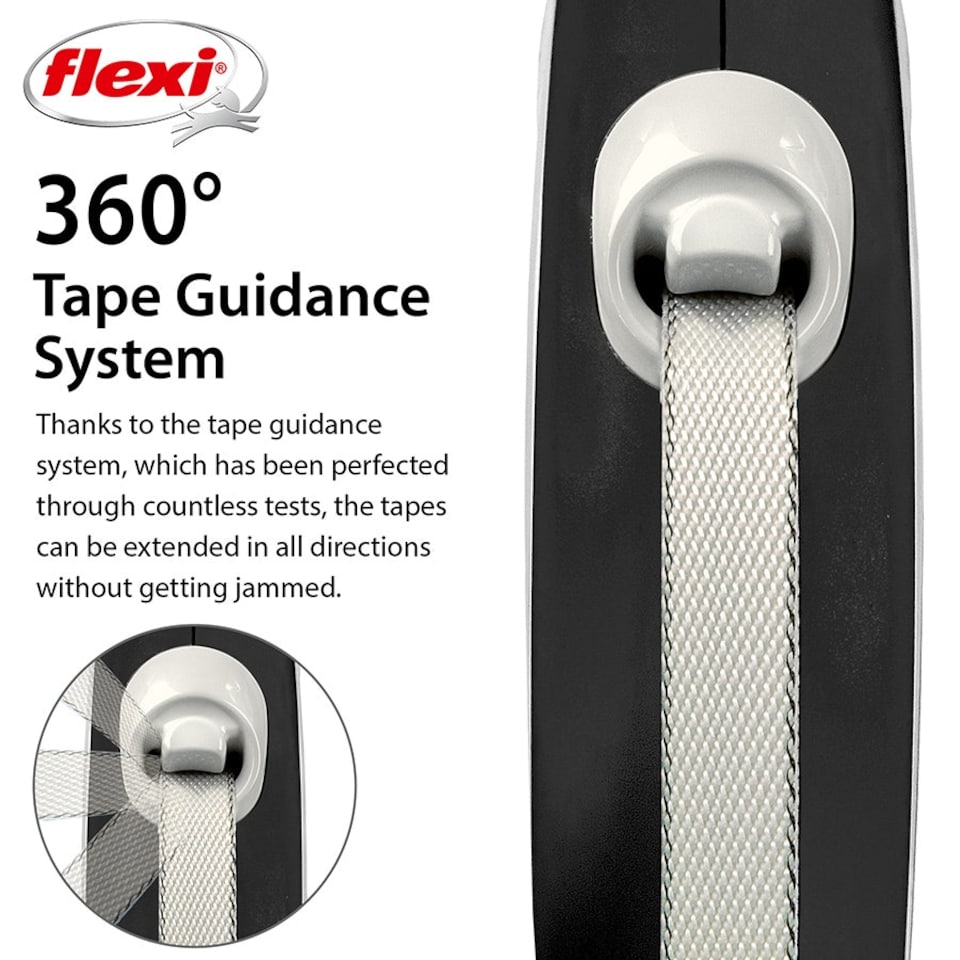 image 1 of Flexi New Comfort Cord S Black 5m 1-12kg