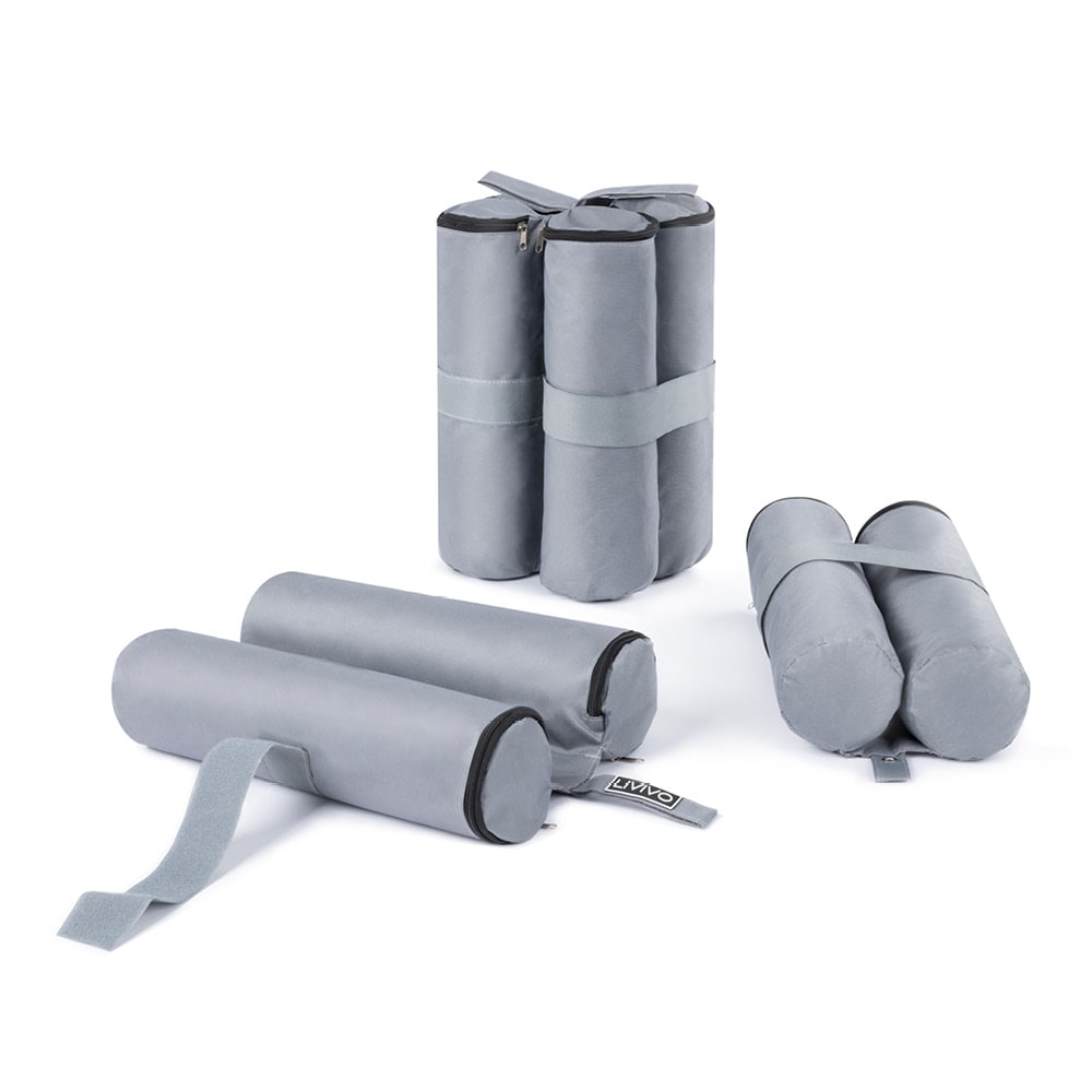 Gazebo Sand Bags Set of 4 Grey