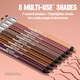 image 2 of Revlon ColorStay Multi-Liner, Creamy Formula, Multiuse For Lips, Eyes & Face, Precision Brush for Easy Blending, Transfer Proof, Sharpenable Pencil, As Is N/A