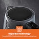 image 3 of GEEPAS 1.7L Electric Kettle, 2 Slice Toaster Combo, Black Black