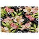 image 1 of Bright Plants on Geometric Background (Rug) Multi | XL: 160x230cm
