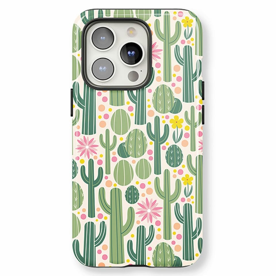 image 1 of Cactus Jack Phone Case | Green | Galaxy S24
Tough | Galaxy S24
Tough