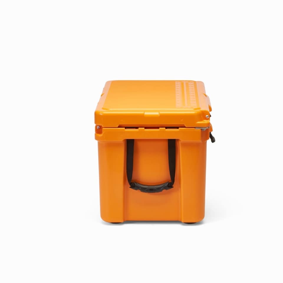 image 1 of Utoka 45 Hard Cooler Cool Box - Rotomoulded LLDPE & Polyurethane foam - L41 x W67 x H41 cm - Orange Orange