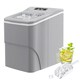 image 1 of HOMCOM Ice Maker 12kg/24H Production with Scoop Basket for Home Office Black