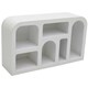 image 4 of Udaipur Wood Medium Sideboard / Display Cabinet / Bookshelf White