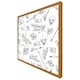 image 4 of Tribal feathers arrows and diamonds (Picture Frame) Black | XL