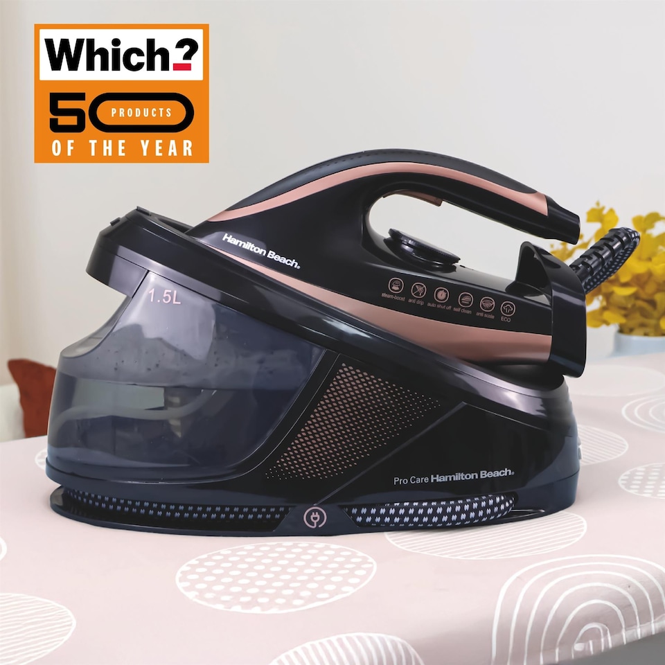 image 1 of Hamilton Beach Pro Care Steam Generator Iron
