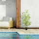 image 4 of Outsunny Set of 2 120cm/4FT Artificial Bamboo Trees Plant w/ Pot Indoor