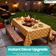 image 7 of Polka Dots Disposable Plastic Table Cover - 54" x 108"