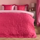 image 1 of OHS Bows Quilted Throw Pinsonic Blanket Bedspread | Pink | Hot Pink - 150 x 200cm