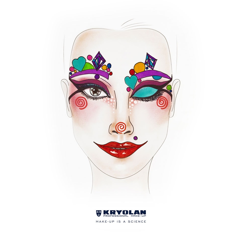 image 1 of Pintura Water Color Make-up 20 ml | White | white | 20 ml