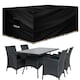 image 1 of Futura Rectangular 170x94x71cm Waterproof Garden Furniture Cover 420D | Black | Black | 170x94x71cm | 1