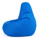 image 4 of Kids Recliner Beanbag Indoor and Outdoor Blue Set of 2 | Blue | Blue | M | 1