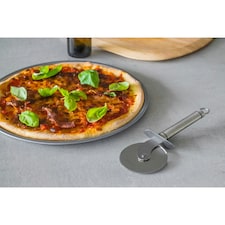 KitchenCraft Pizza Cutter Silver Stainless Steel