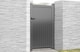 image 1 of Pedestrian Gate 900x1800mm Grey - Vertical Solid Infill and Flat Top | Grey | 1