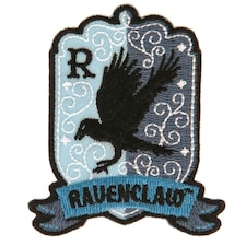 Harry Potter Ravenclaw Iron On Patch - Blue/Black - One Size
