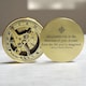 image 2 of Engraved Sundial Compass Gift – “Go Confidently” Inspirational Quote Gold
