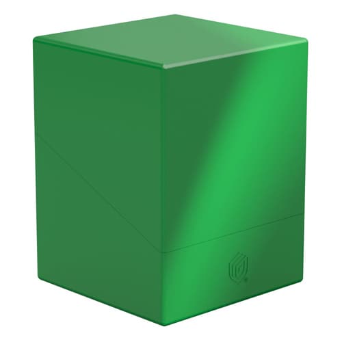 Ultimate Guard Boulder Deck Case 100+ Solid Green - Brand New