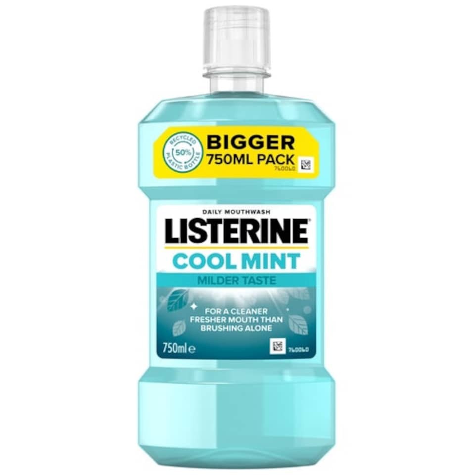 Listerine Mouthwash Cool Mint 750ml