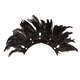 image 2 of Bristol Novelty Feather Carnival Headdress - Black - One Size One Size