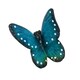image 5 of Blue Butterfly Resin Wall Mount Shed Sculpture Statue Ornament House Garden