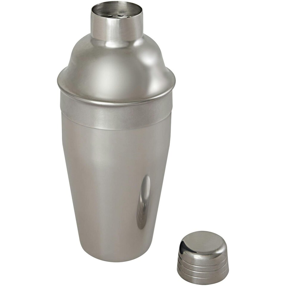 image 1 of Seasons Gaudie Logo Stainless Steel Cocktail Shaker - Silver - One Size