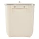 image 5 of Living and Home 9L Waste Bin with Lid | Cream