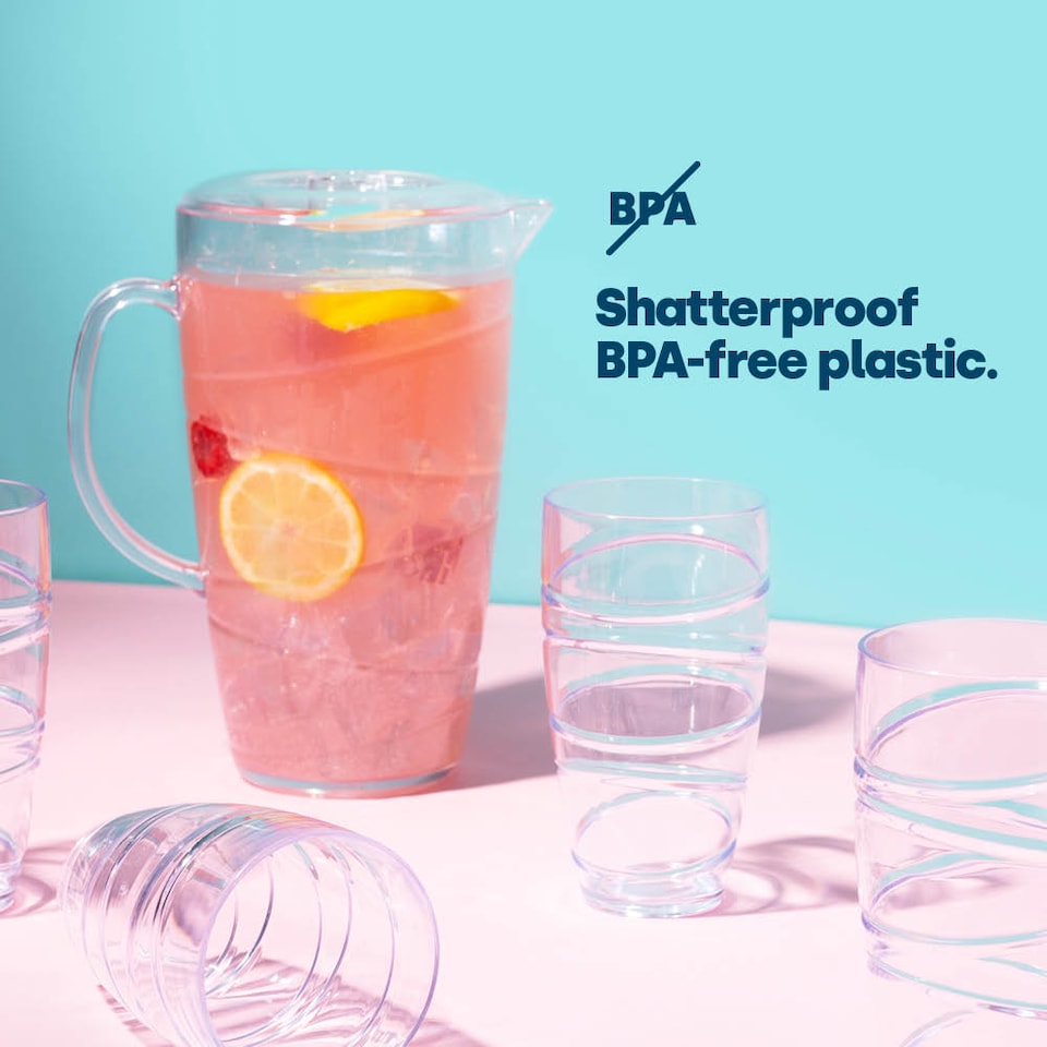 image 1 of Swirl Outdoor 2L Pitcher Transparent