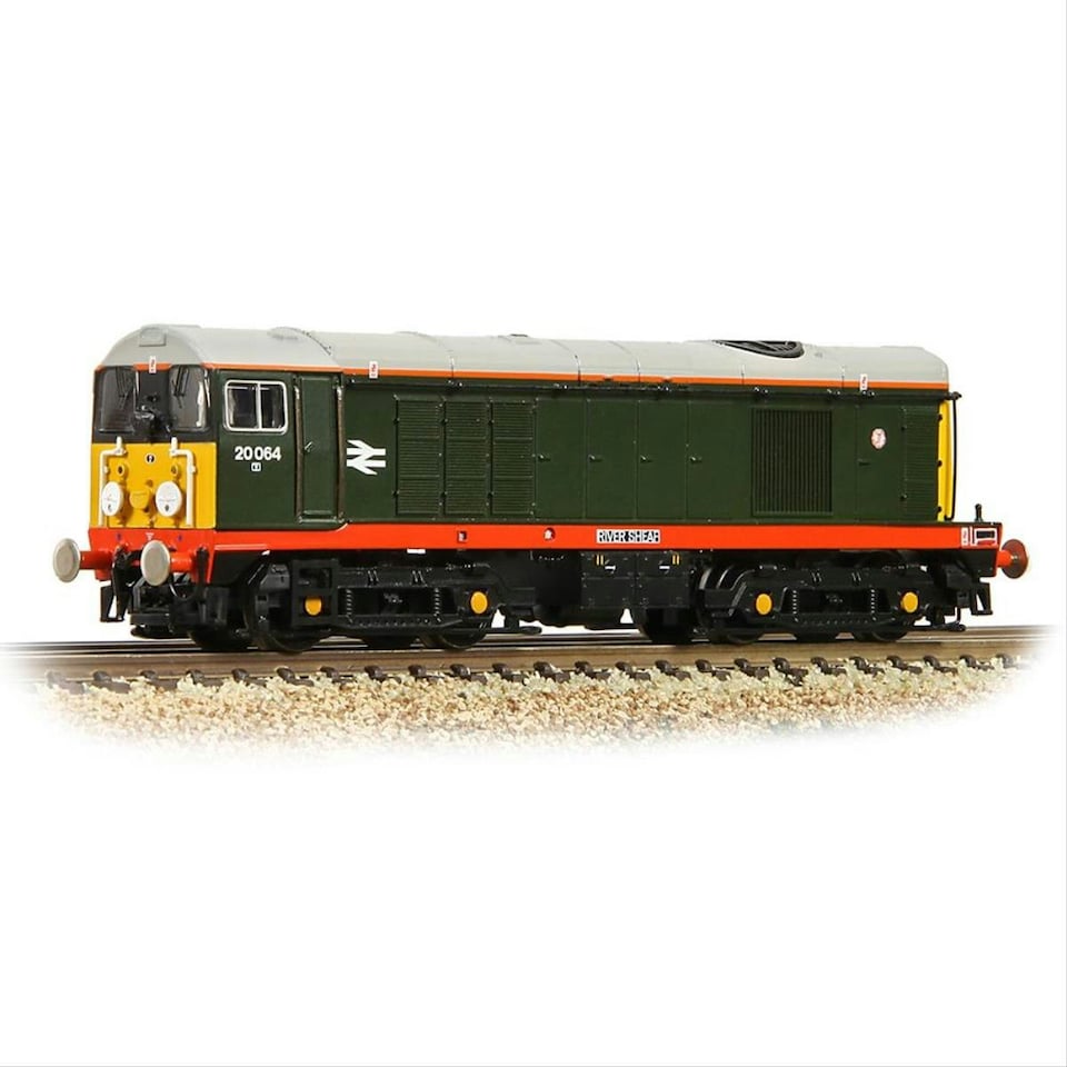 image 1 of Graham Farish Class 20 064 'River Sheaf' BR Green w/Red Solebar