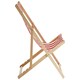 image 3 of Interiors by Premier Durable Red And White Deck Chair, Water Resistant Garden Chair, Adjustable Lawn Chair, Outdoor Chair