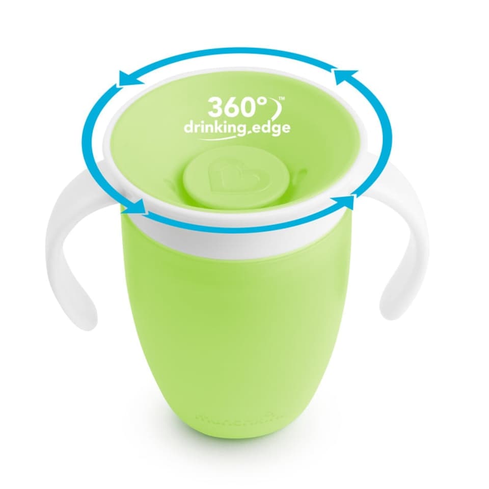 image 1 of Munchkin Miracle Trainer Cup 7Oz - Green