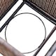 image 5 of Teamson Home Wicker Gas Tank Table for Fire Pits for 20 lb Propane Tank Cover, Brown