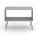 image 3 of Core Products Augusta Grey Open Coffee Table H46.6cm x W91.0cm x D45.0cm Grey