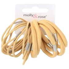 Molly And Rose  Natural Mixed Elastic Band Assorted 8088