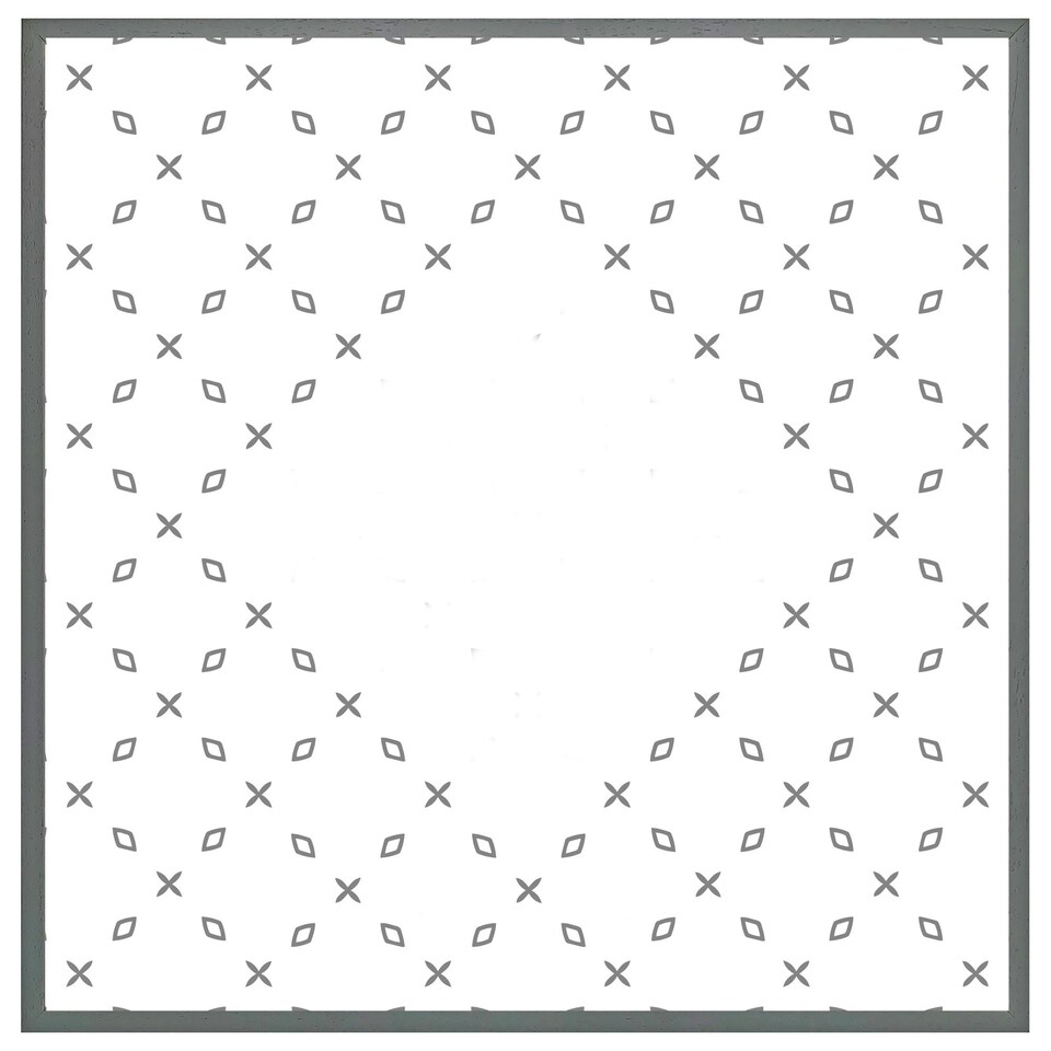 image 1 of Crosses & diamonds (Picture Frame) Brown | Oak | M