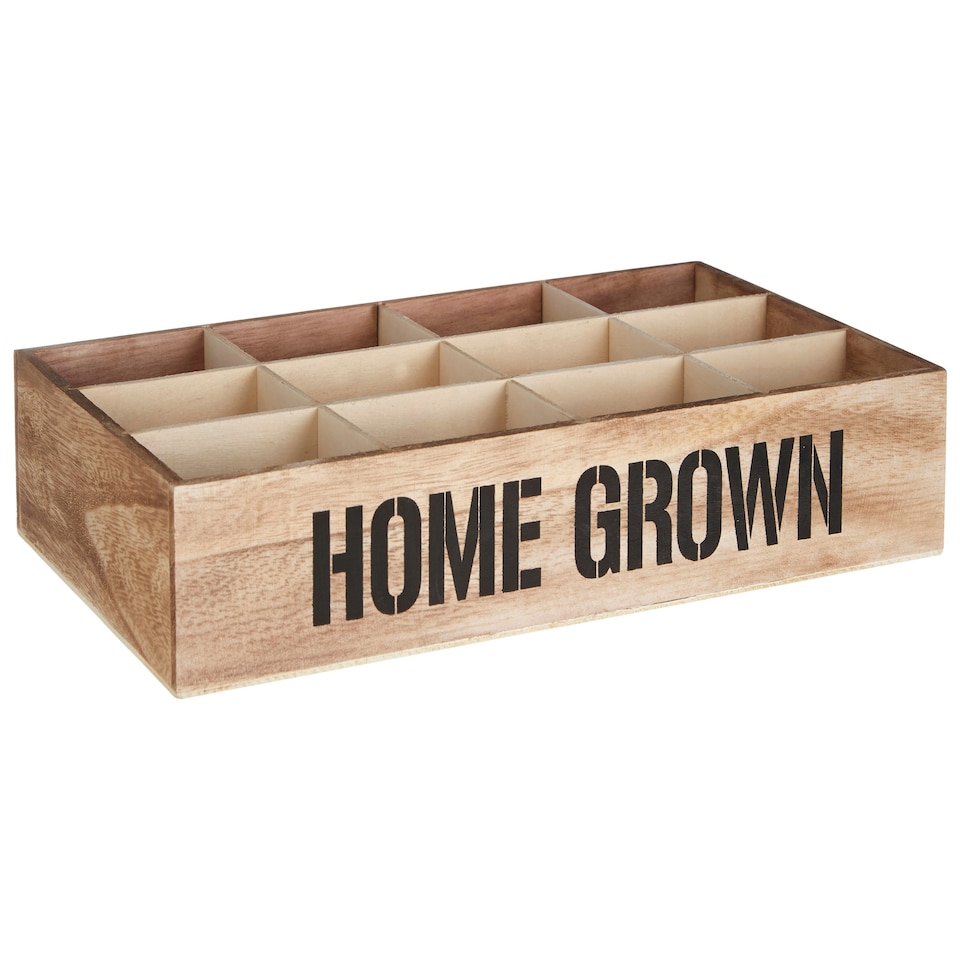 image 1 of Maison by Premier Naresso 12 Compartments Herbs & Seed Crate