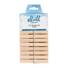 Elliotts Pine Wood Large Pegs 24 Pack