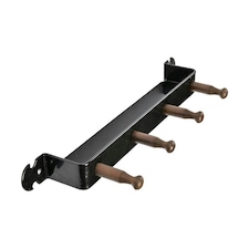 Stubbs Retro Shelf Bracket - Brown/Black - One Size