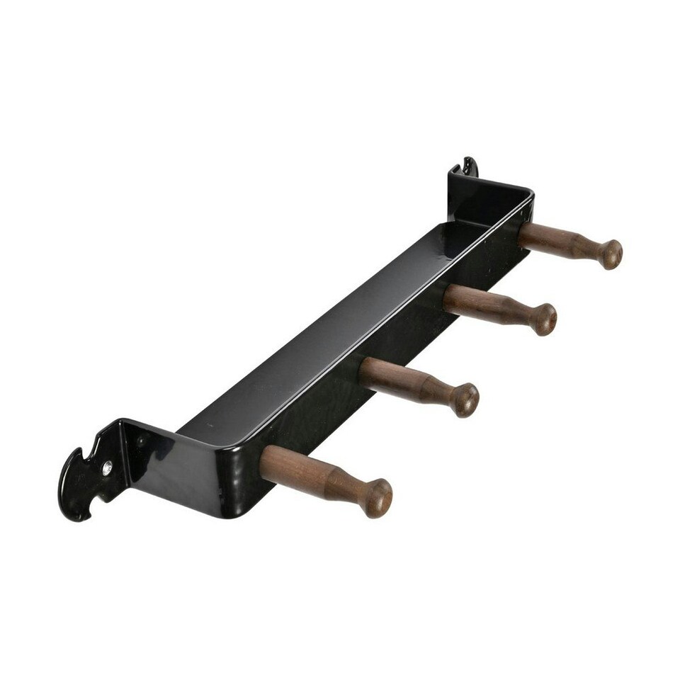Stubbs Retro Shelf Bracket - Brown/Black - One Size