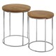 image 2 of Interiors by Premier Agra Set Of 2 Round Side Tables