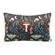 image 1 of Something Different Dark Forest Rectangular Filled Cushion - Black/Multicoloured - 40cm x 24cm